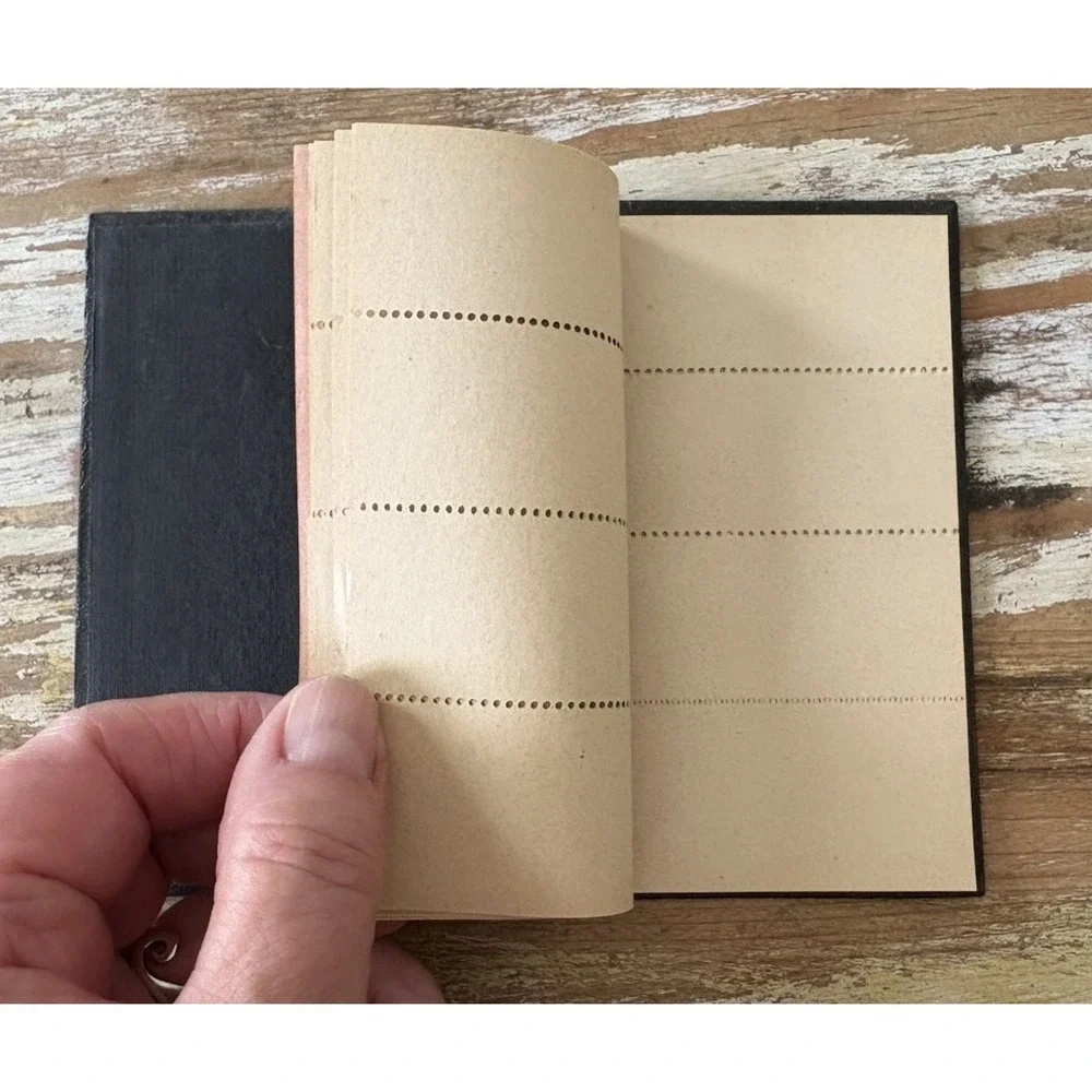 Vintage Minute Memo vest pocket purse size book Germany 1920's 3